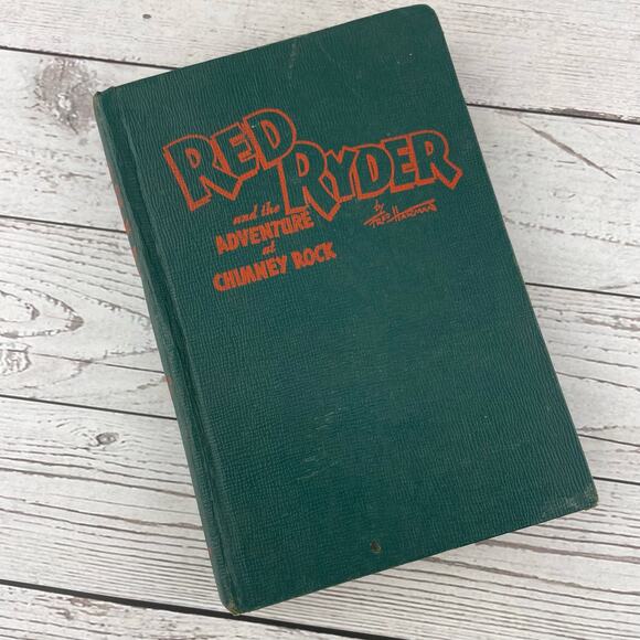 Vtg Red Ryder and the Adventure at Chimney Rock by Fred Harman, Copyright 1946 - Picture 1 of 14